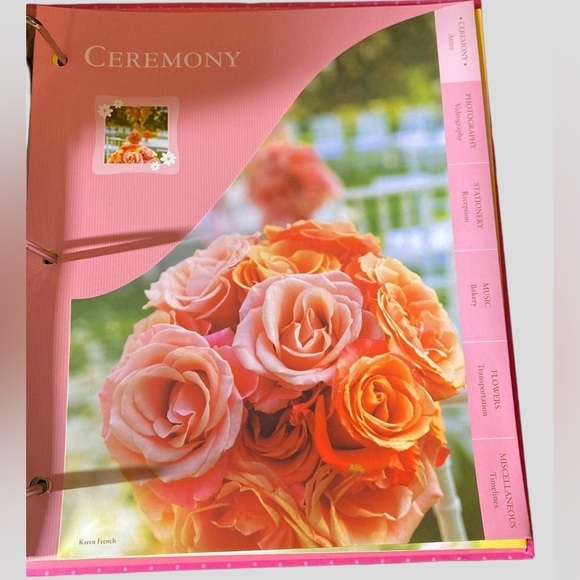 Wedding planner and organizer binder New - Picture 6 of 9